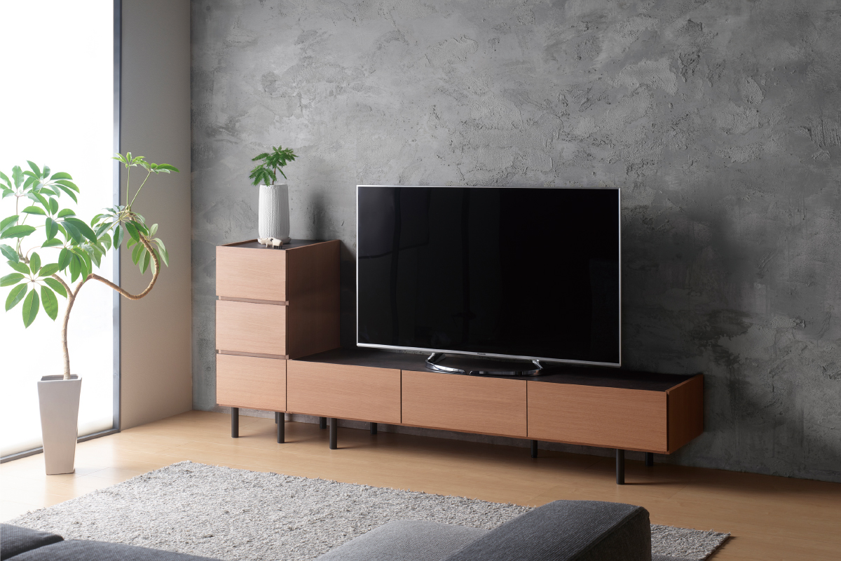 置き型テレビタイプのテレビボード